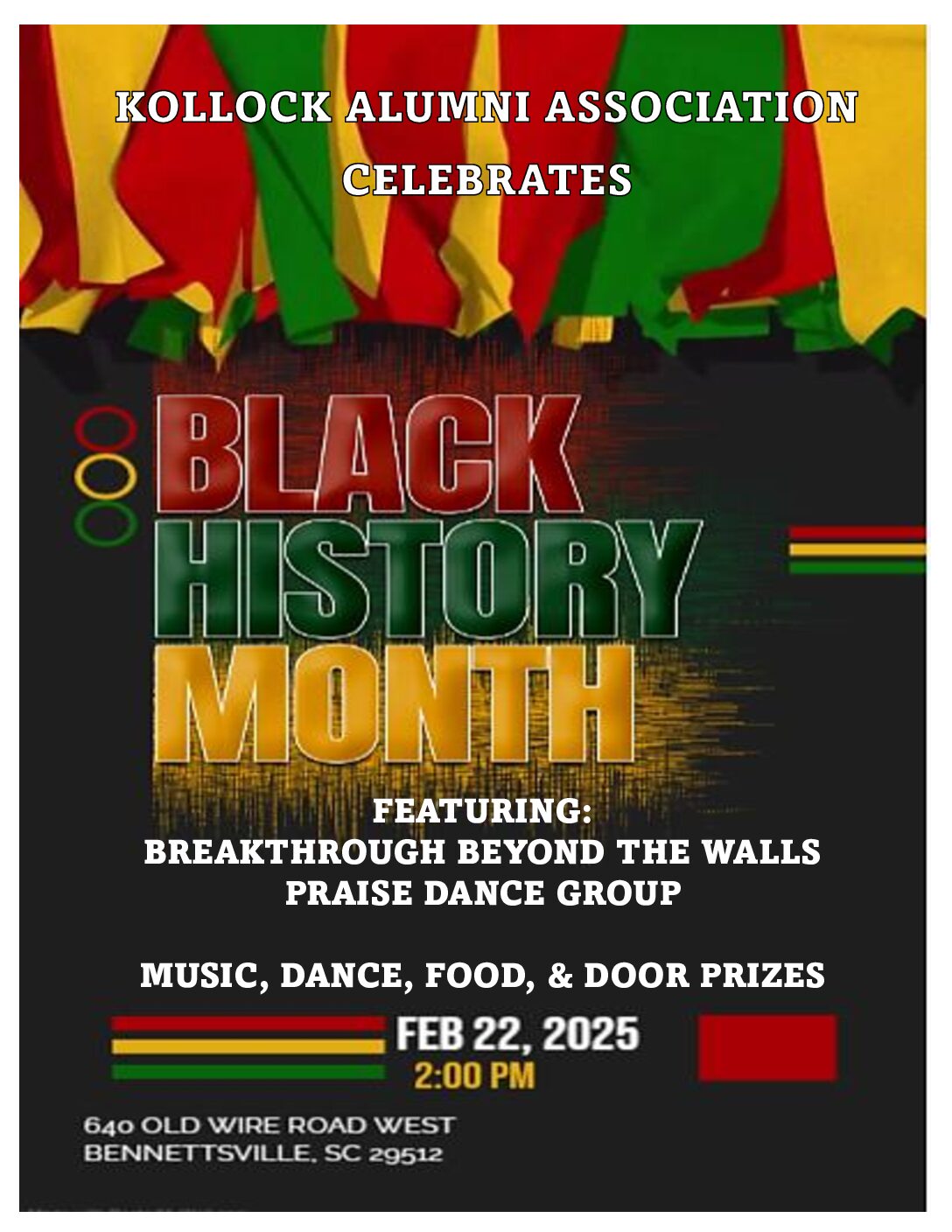 BLACK HISTORY FLYER